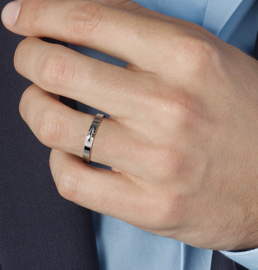 [Solara Jewelry ]ALLIANCE LIENS VIDENCE 3MM RING