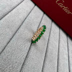 [Solara jewelry]Colored Stone Pave Band Ring image 7