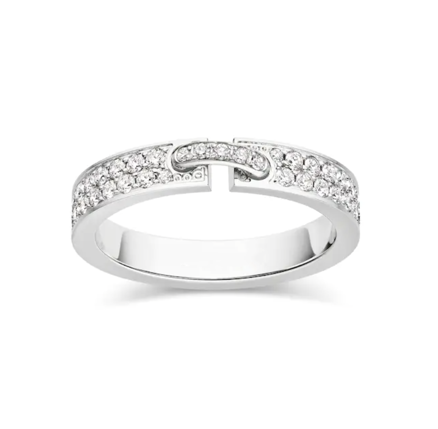 [Solara Jewelry]アリアンスリエンスエヴィデンス パヴェダイヤモンド4mmリング
