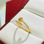 [Solara Jewelry ]JUSTE RING 1.8MM GOLD DIAMONDS