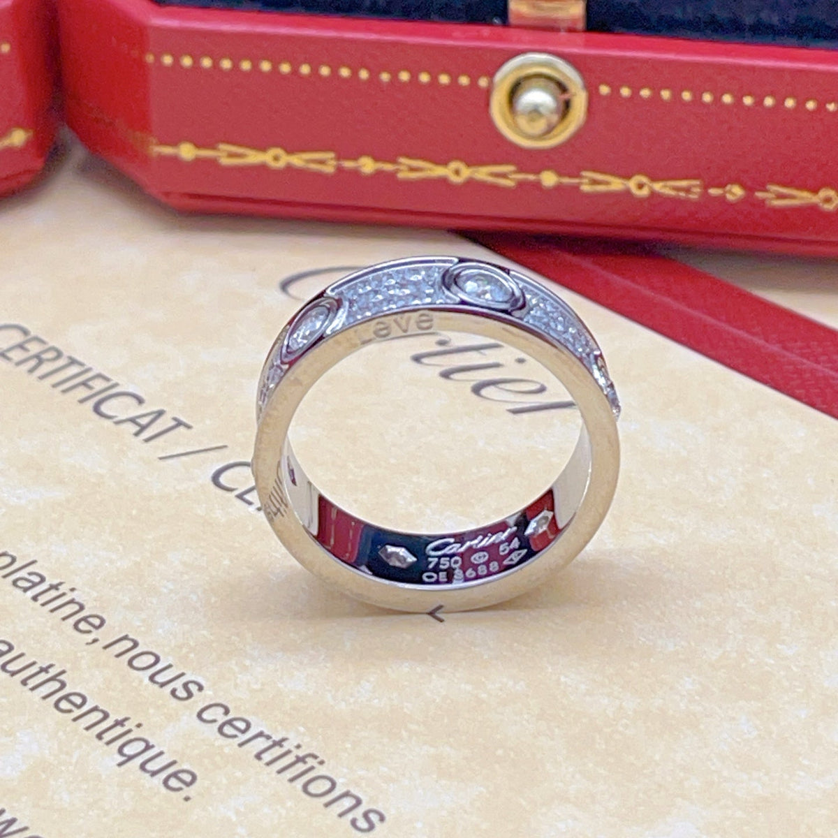 [Solara jewelry]New Enamel Pave Band Ring image 5