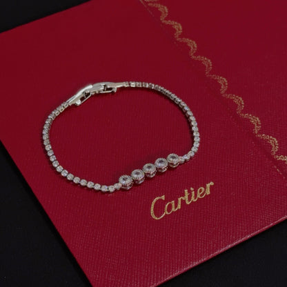 [Solara Jewelry] CT Exquisites Pavé-Diamantarmband