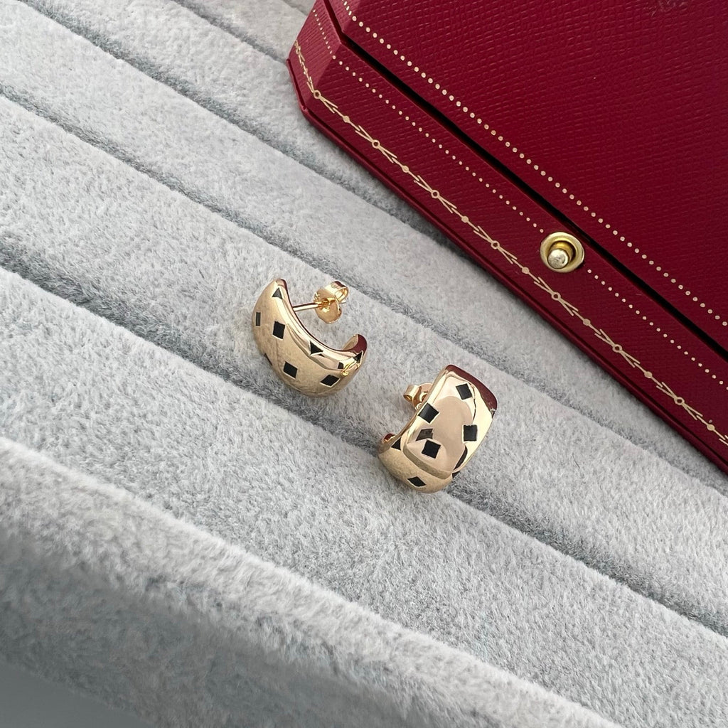 [Solara jewelry] Dice Stud Earrings