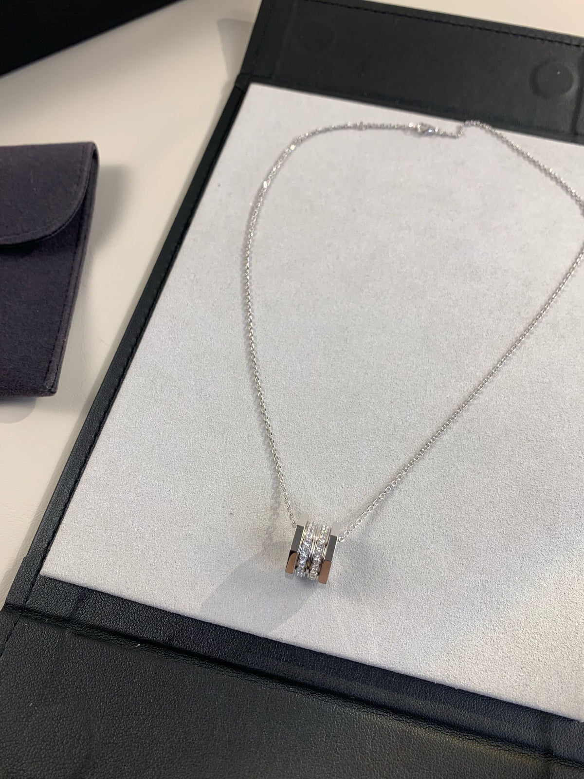 [Solara Jewelry ]CT ヘキサゴンビスペンダントネックレス
