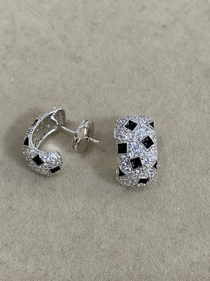 [Solara Jewelry ]CT Leopard-Ohrstecker, neuer Stil