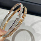 [Solara Jewelry ]LIENS VIDENCE DIAMOND PAVED BRACELET