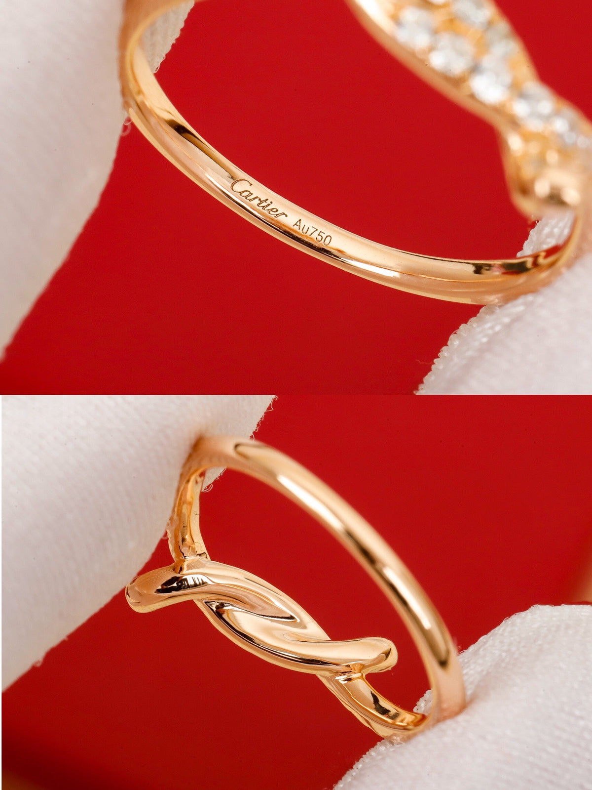 [Solara Jewelry ]Knot Ring for an Infinite Connection