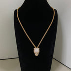 [Solara jewelry]Panther Head Layered Necklace image 4