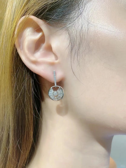 [Solara Jewelry ]タリスマン スターパヴェ ドロップイヤリング
