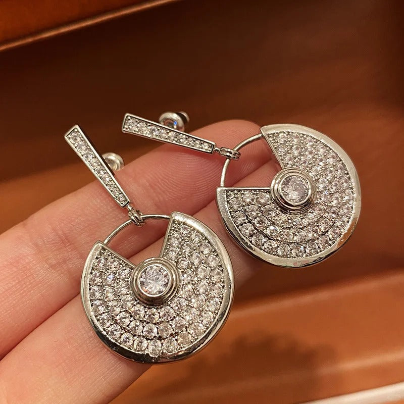 [Solara Jewelry ]タリスマン スターパヴェ ドロップイヤリング