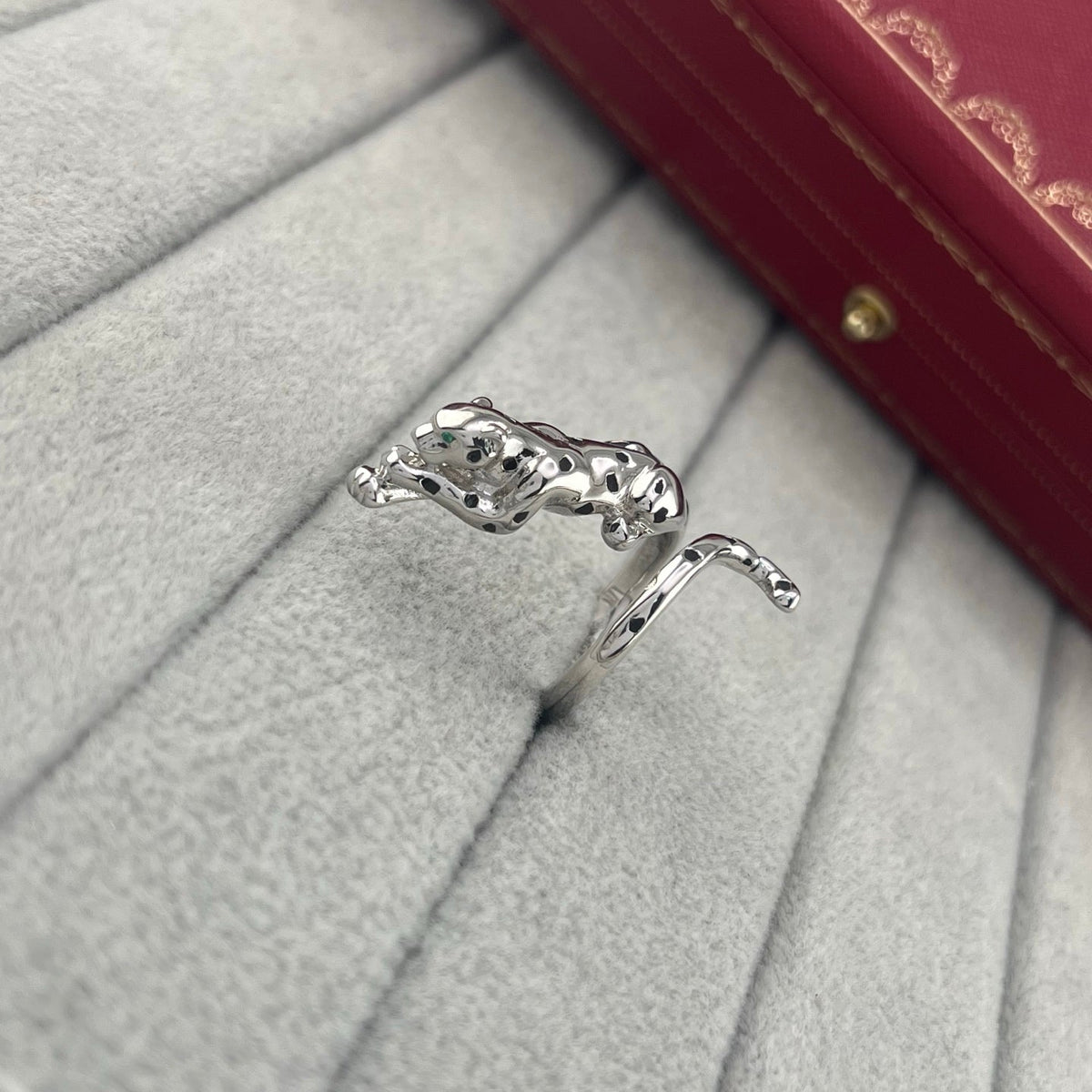 [Solara jewelry]New Panther Open Ring