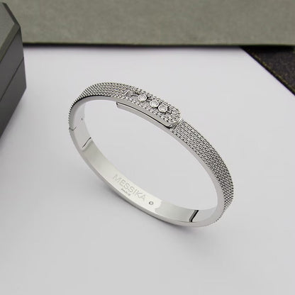 [Solara Schmuck]Noa Voll Pavé Diamant Armreif