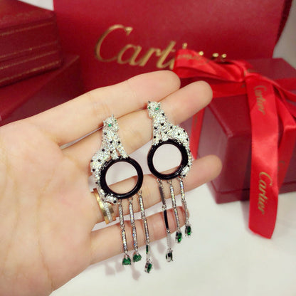 [Solara jewelry] Diamond Drop Earrings