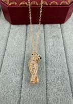 [Solara jewelry]Pave Fish Pendant Necklace image 6