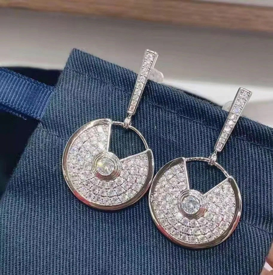 [Solara Jewelry ]タリスマン スターパヴェ ドロップイヤリング