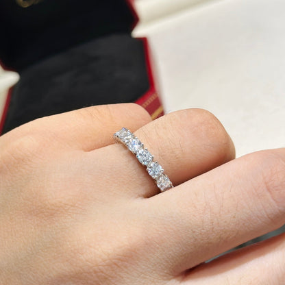 [Solara jewelry]High Jewelry Full Pave Band Ring image 7