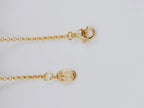 [Solara jewelry]Color Stone Bar Pendant Necklace image 2