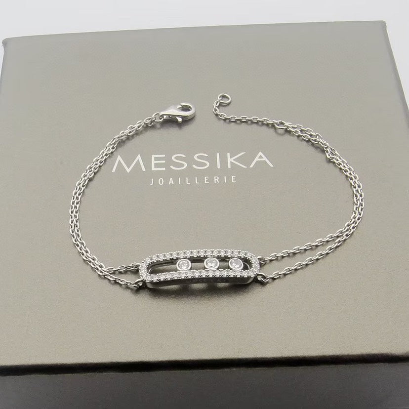 [Solara jewelry] Move Classique Pavé-Armband