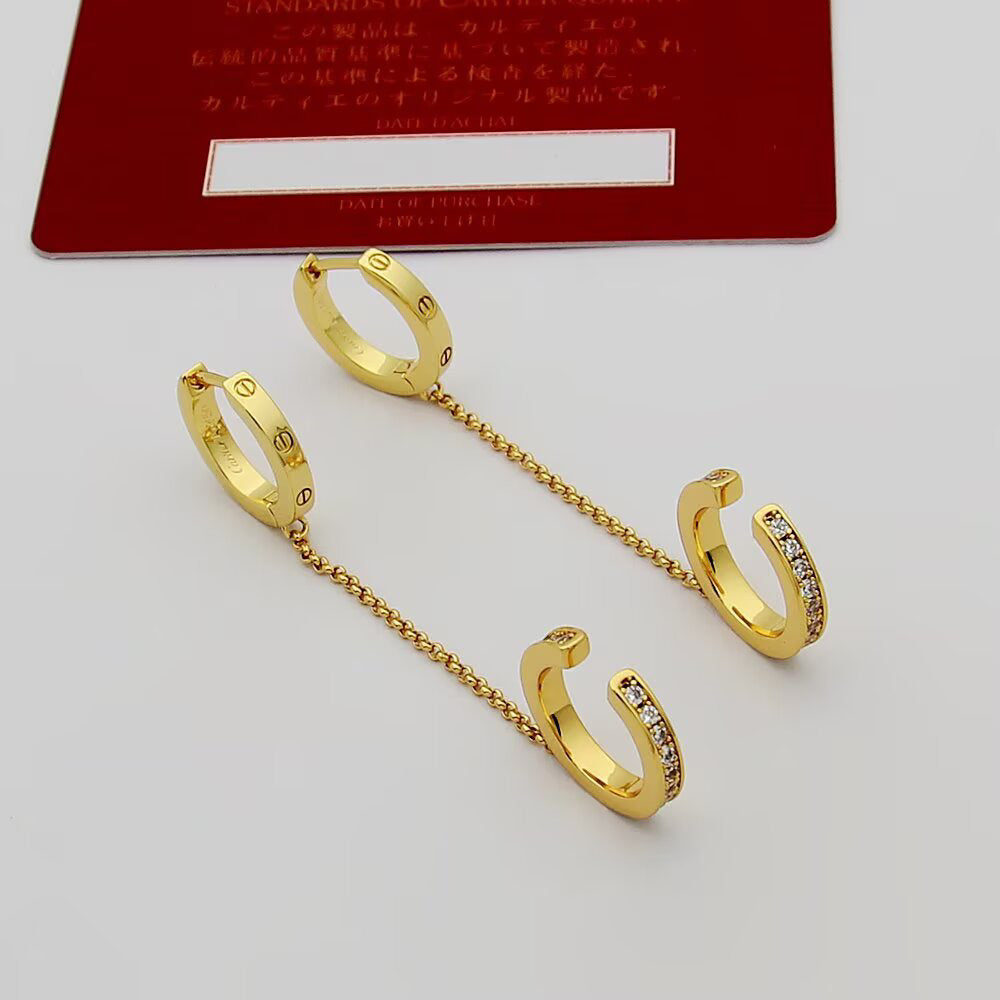 [Solara jewelry] Love Hoop Earrings