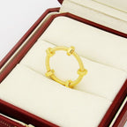 [Solara jewelry]New Screw Motif Open Ring image 12
