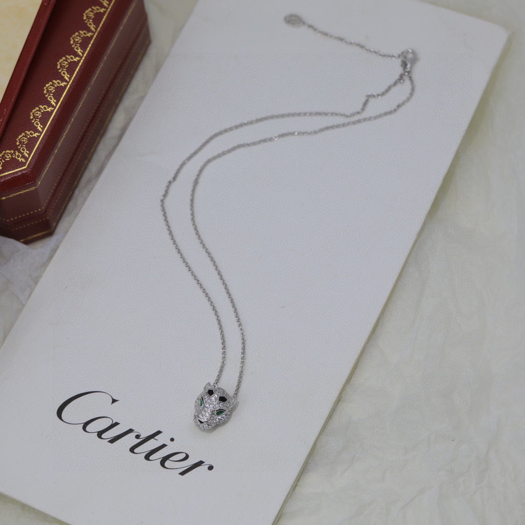 [Solara jewelry]Pave Disc Pendant Necklace image 2