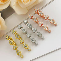 [Solara jewelry] Crystal Drop Earrings