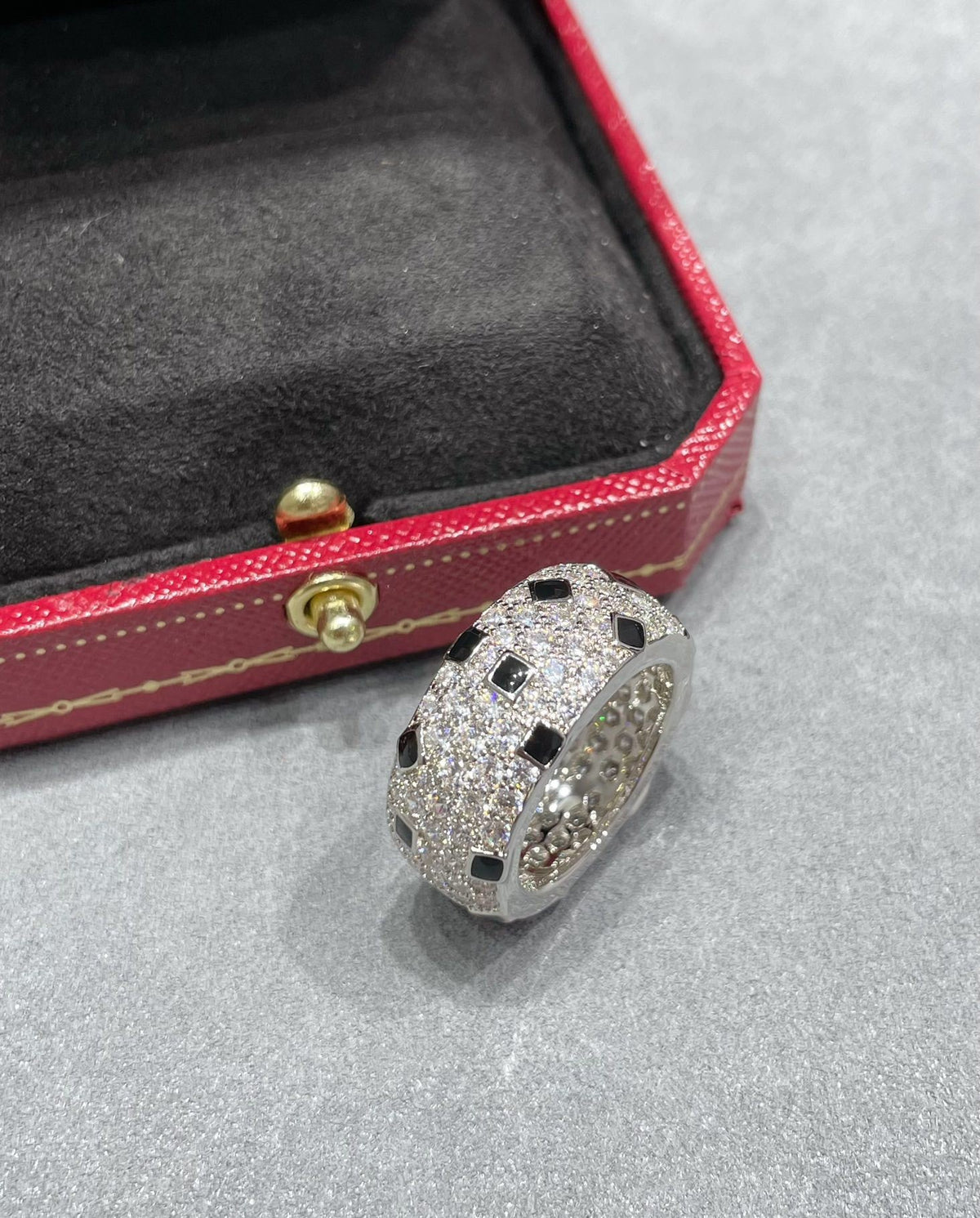 [Solara Jewelry ]JUSTE レオパードプリントリング