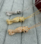 [Solara jewelry]Pave Fish Pendant Necklace image 4