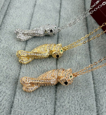 [Solara jewelry]Pave Fish Pendant Necklace image 4