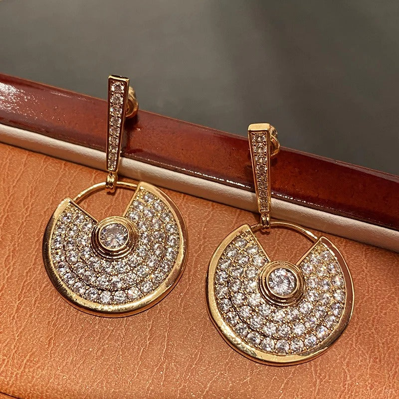 [Solara Jewelry ]タリスマン スターパヴェ ドロップイヤリング