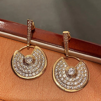 [Solara Jewelry ]タリスマン スターパヴェ ドロップイヤリング