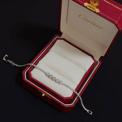 [Solara Jewelry] CT Exquisites Pavé-Diamantarmband