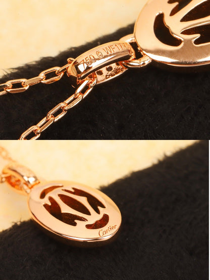 [Solara Jewelry ]Ct Logo Plate Necklace