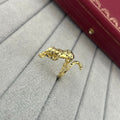 [Solara jewelry]New Panther Open Ring image 2