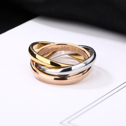 [Solara Jewelry ]TRINITY RING ゴールド ピンクゴールド シルバー
