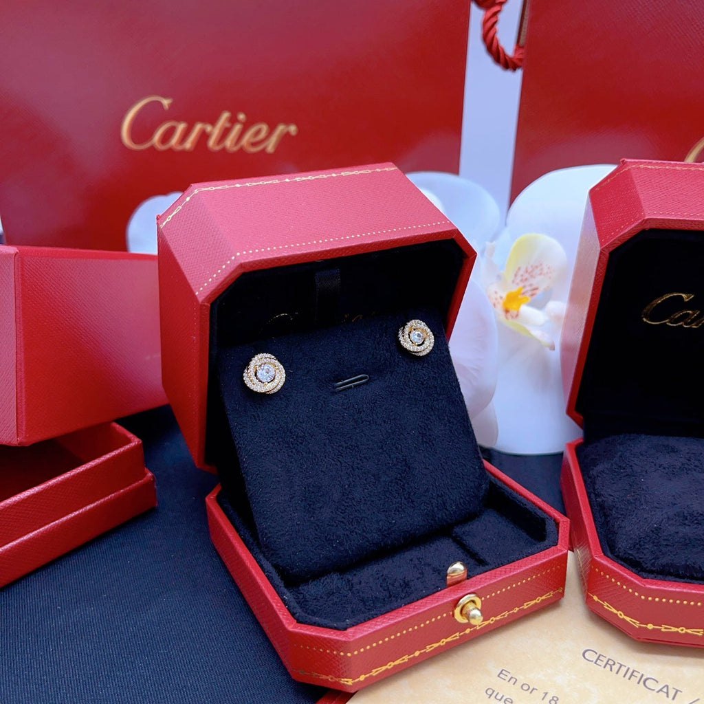 [Solara jewelry] Love Knot Stud Earrings