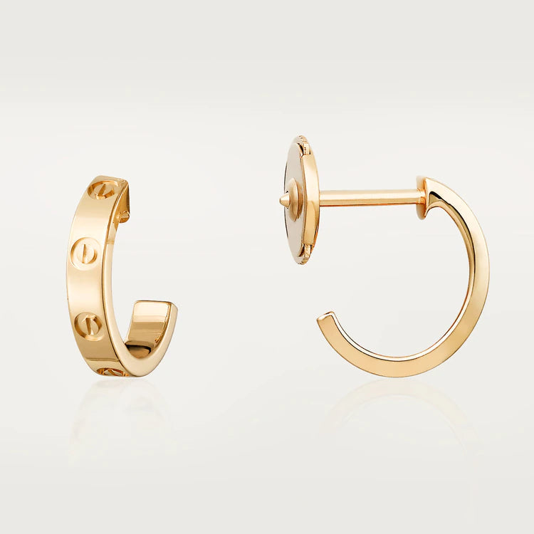 [Solara Jewelry ]ラブピアス 2.65MM ピンクゴールド