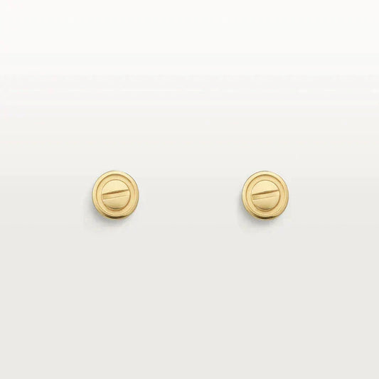 [Solara Jewelry ]LOVE OHRRINGE GOLD 10MM