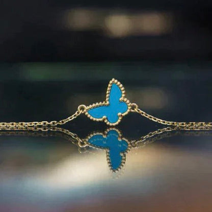 [Solara Jewelry ]BUTTERFLY TÜRKIS SCHMETTERLING ARMBAND