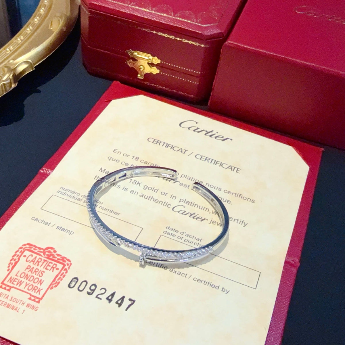 [Solara Jewelry ]CT カスタムネイルカフ | ダイヤモンドの輝きでスタイルを格上げ