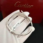 [Solara Schmuck ]CT Federförmiges Pave Diamant Armband
