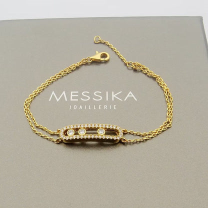 [Solara Jewelry] Move Classique pavé bracelet