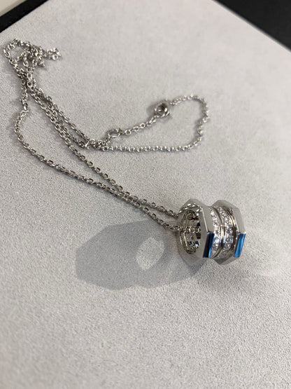 [Solara Jewelry ]CT ヘキサゴンビスペンダントネックレス