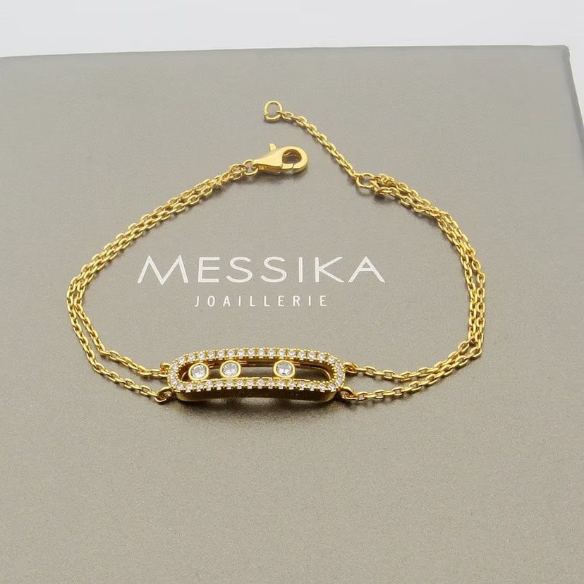 [Solara jewelry] Move Classique Pavé-Armband