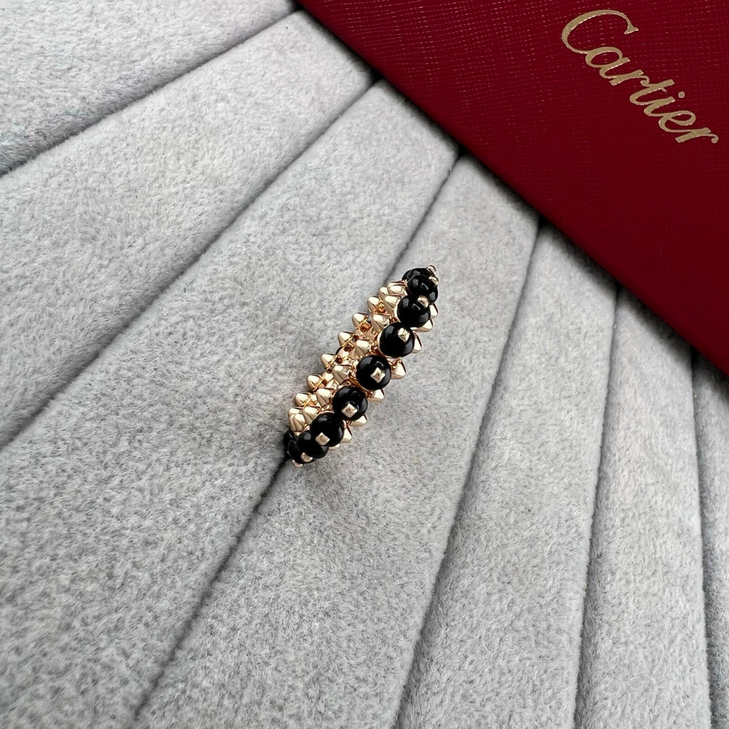 [Solara jewelry]Colored Stone Pave Band Ring image 3