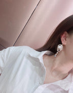 [Solara jewelry] Pearl Drop Earrings