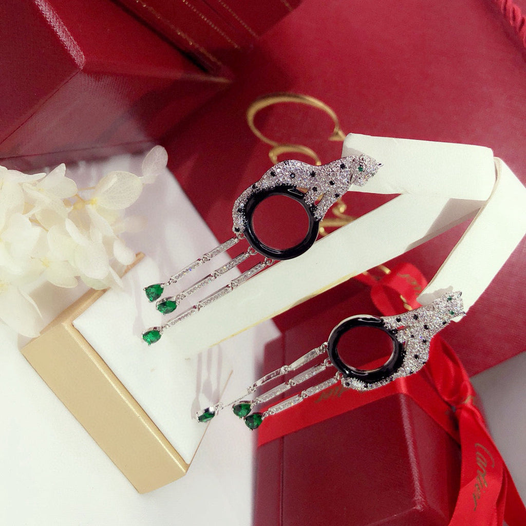 [Solara jewelry] Diamond Drop Earrings