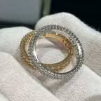 [Solara Schmuck ]PERLEE DIAMANT SILBERRING