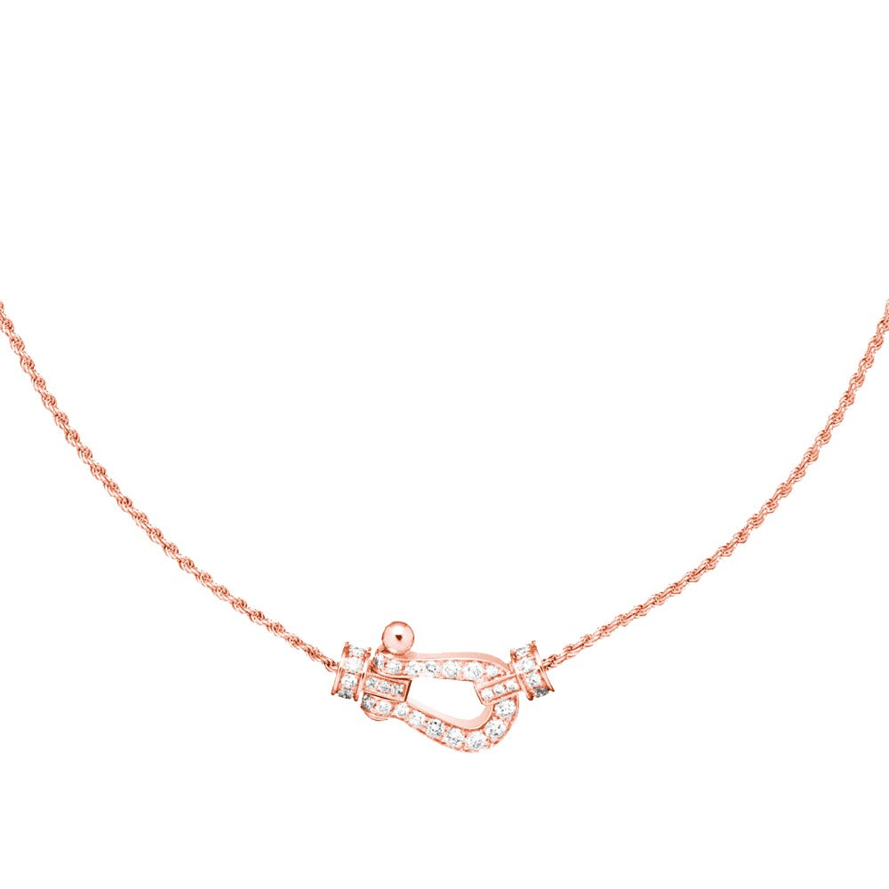 [Solara Jewelry ]FORCE 10 ROSÉGOLD-DIAMANTKETTE