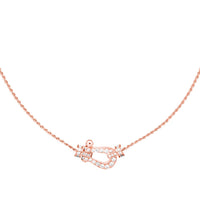 [Solara Jewelry ]FORCE 10 PINK GOLD DIAMOND NECKLACE